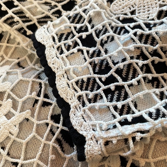 DVF Kennie Crochet Tie-Waist Dress - Picture 8 of 8